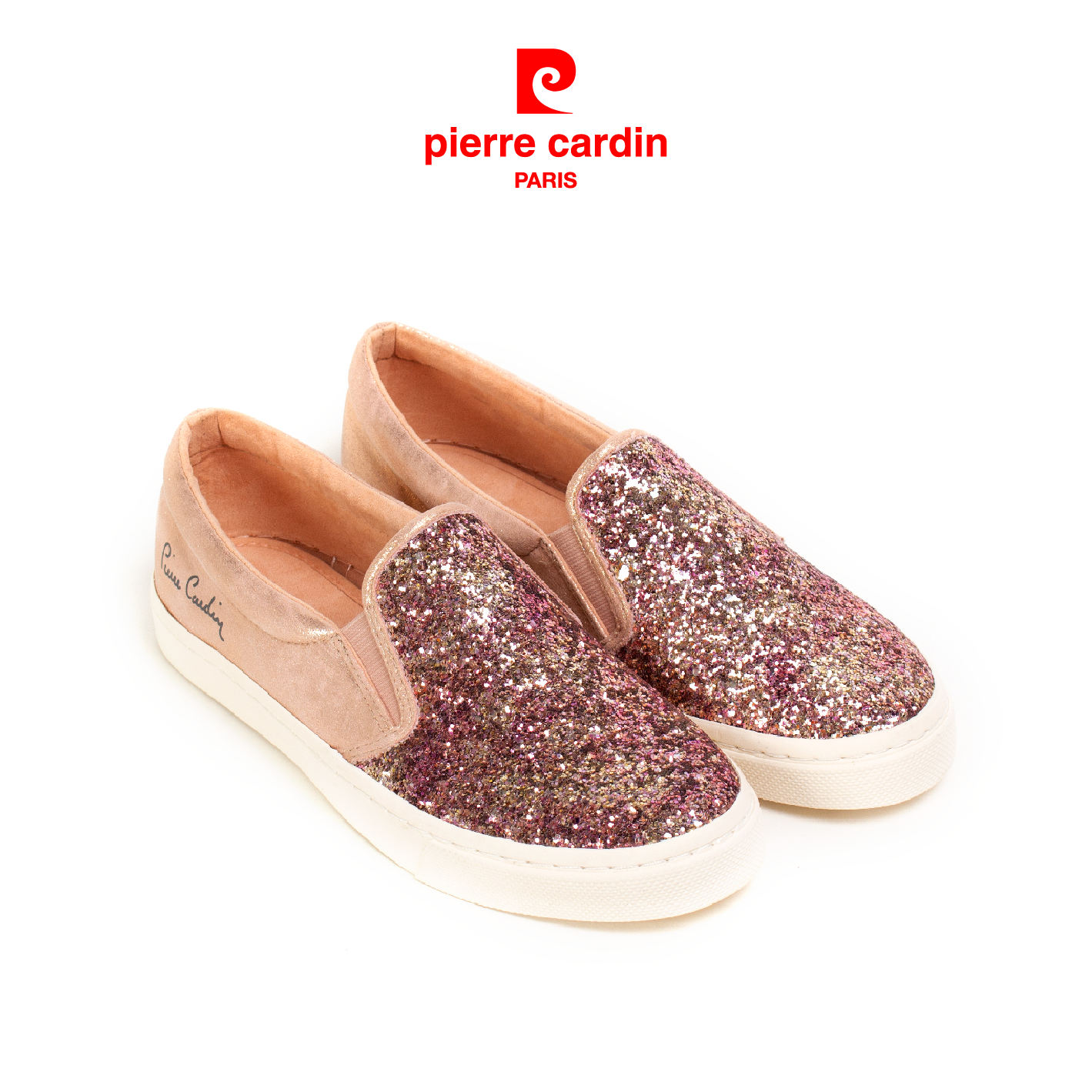 Giày nữ Pierre Cardin Vải Sequin PCWFWSC099PIN