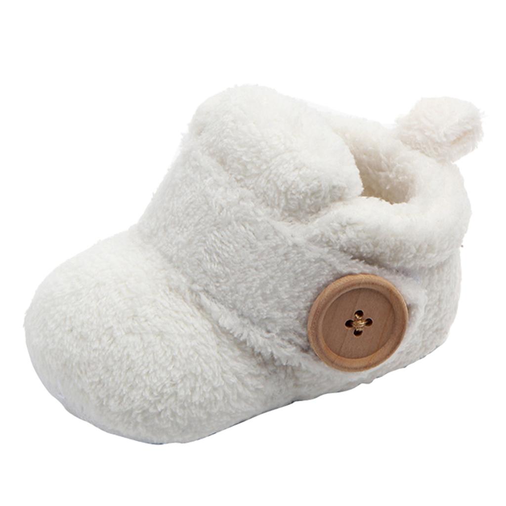 Baby Soft Cloth Sole Shoes Winter Warm Toddler Shoes