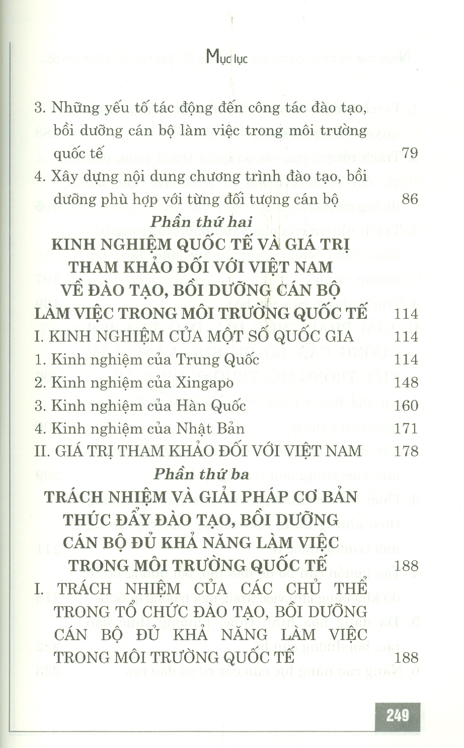 Nhận Thức Và Trách Nhiệm Hành Động Thúc Đẩy Đào Tạo, Bồi Dưỡng Cán Bộ Làm Việc Trong Môi Trường Quốc Tế (Sách Chuyên Khảo)