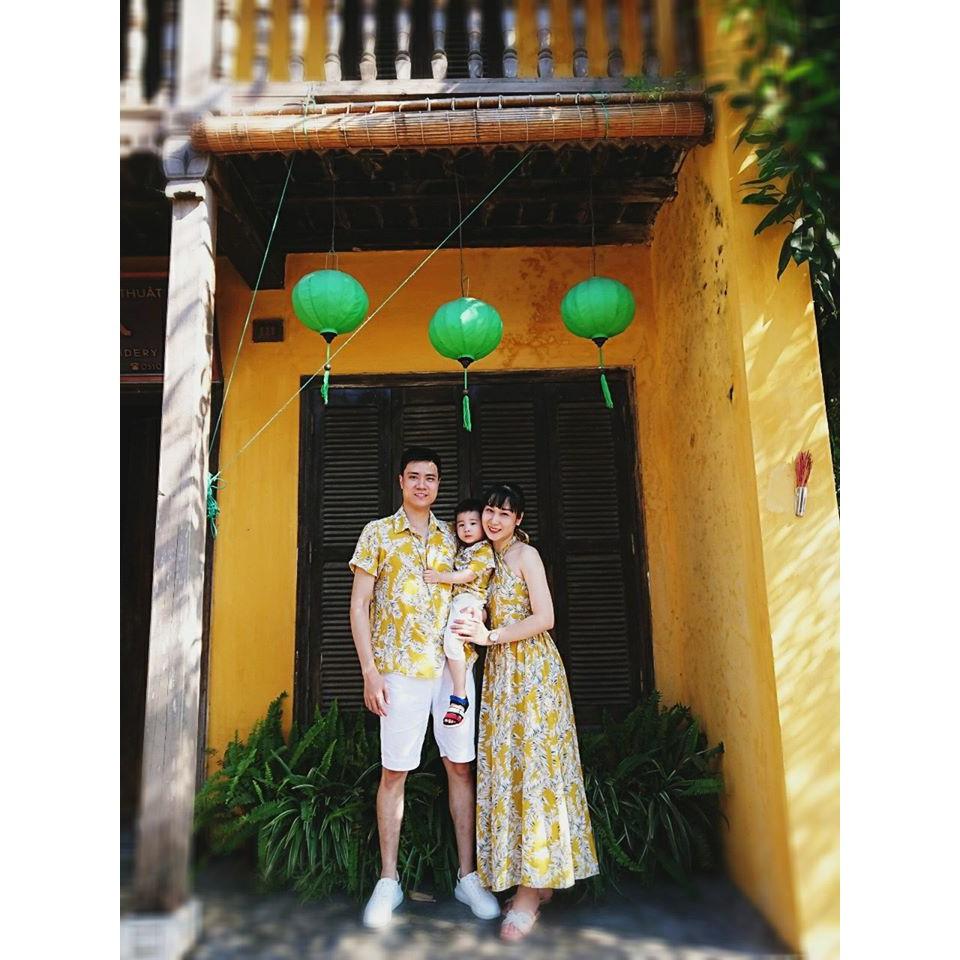 Đồ đôi nam nữ Set váy nữ Áo sơ mi nam cặp đôi màu trắng Hàn Quốc thiết kế cao cấp VSM COUPLE AV11