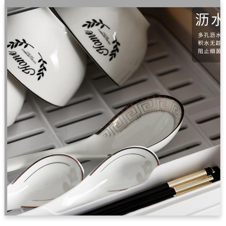 Dish Rack Tủ chén dĩa tối giản phong cách Nhật Bản