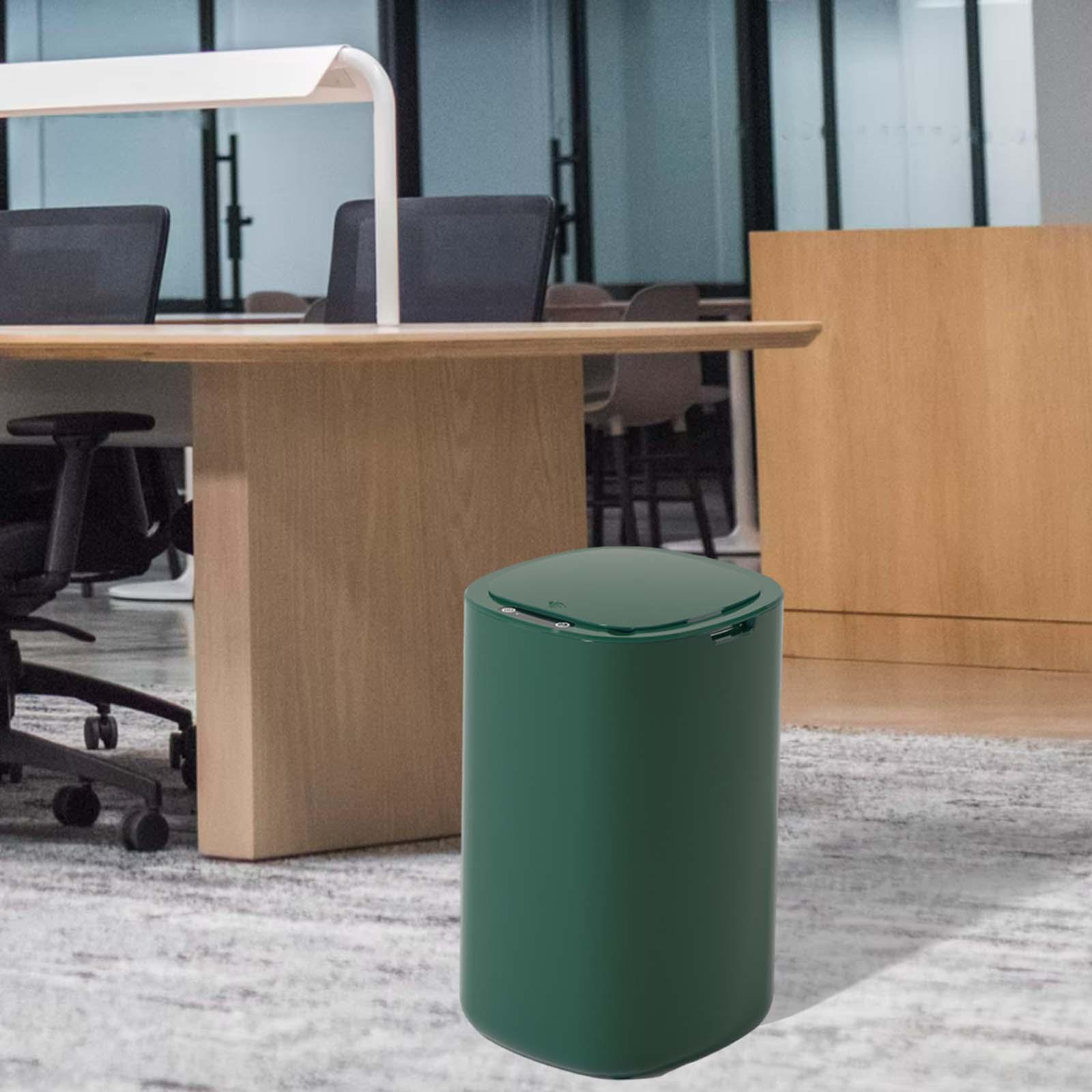 2x Trash Can Save Space Trash Basket Waste Container for Office Home Kitchen