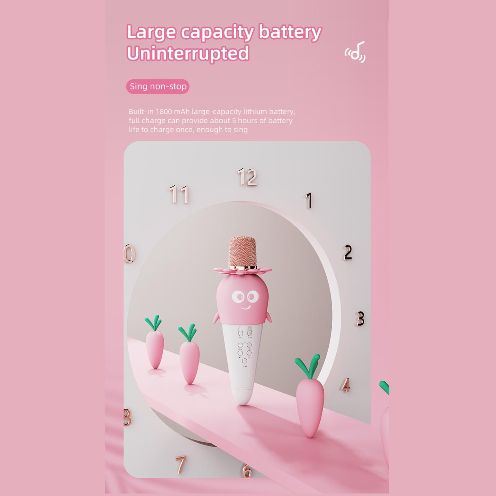 2x Handheld Wireless Bluetooth Microphone Bluetooth Mic Party Home Ktv