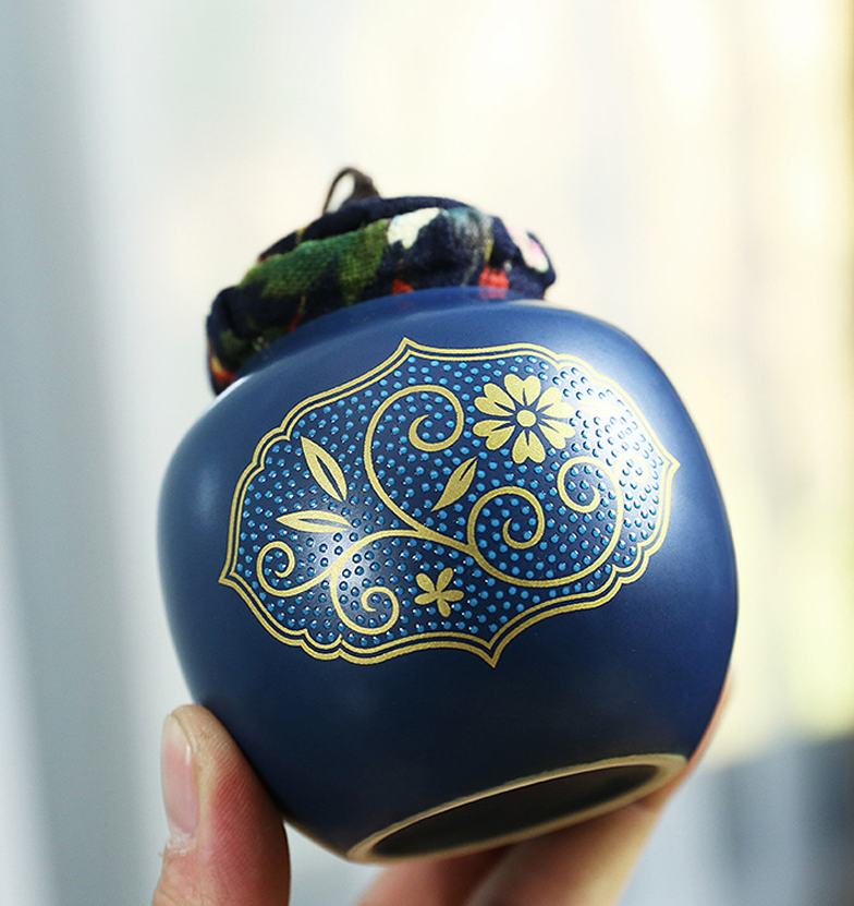 Bộ trà sứ du lịch tinh hoa Cofee drop set