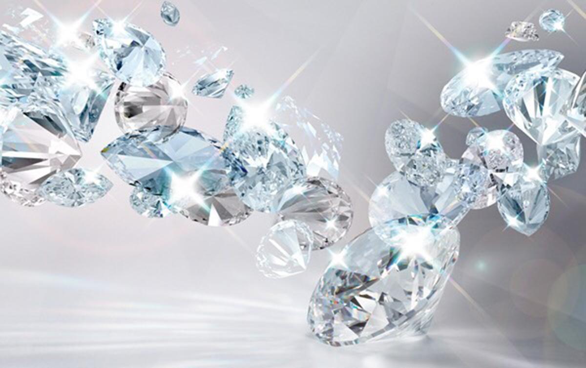 SWAROVSKI GEMS Kim Cương Nhân Tạo 2.0-3.0 LY Đính Răng Đáy Nhọn Màu Trắng Nước D - SD2030