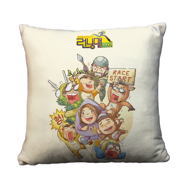 Gối vuông Running man - GVKC041
