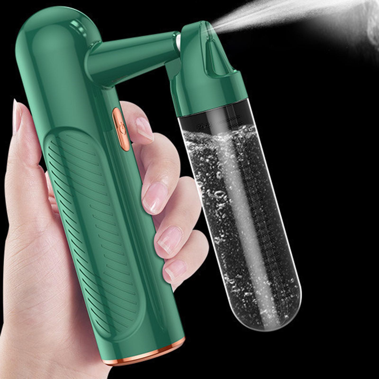 2x Rechargeable Handheld Nano Steam Fogger Machine Nano Mist Disinfect Sprayer Skin Care Women Facial Sprayer for Home Bedroom