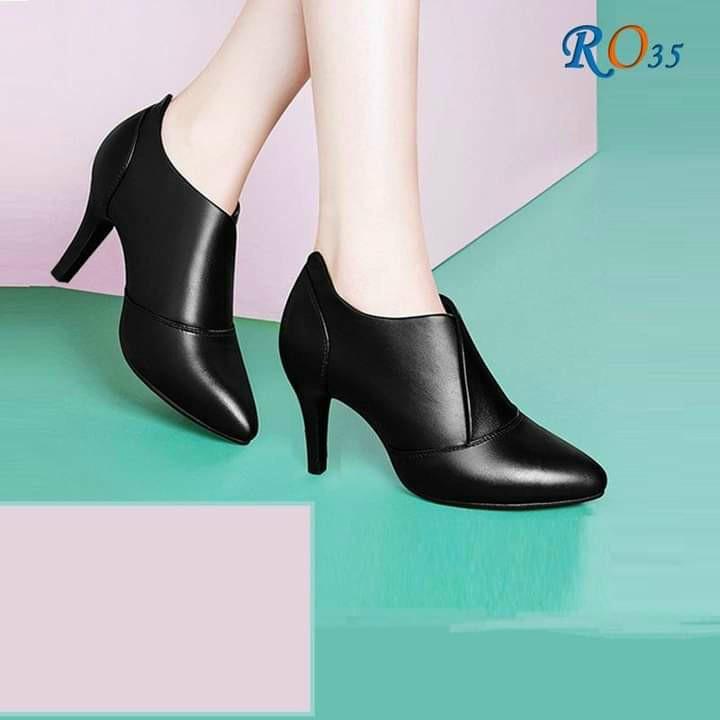 Boot thời trang nữ cao cấp ROSATA RO35 7p gót nhọn - HÀNG VIỆT NAM - BKSTORE