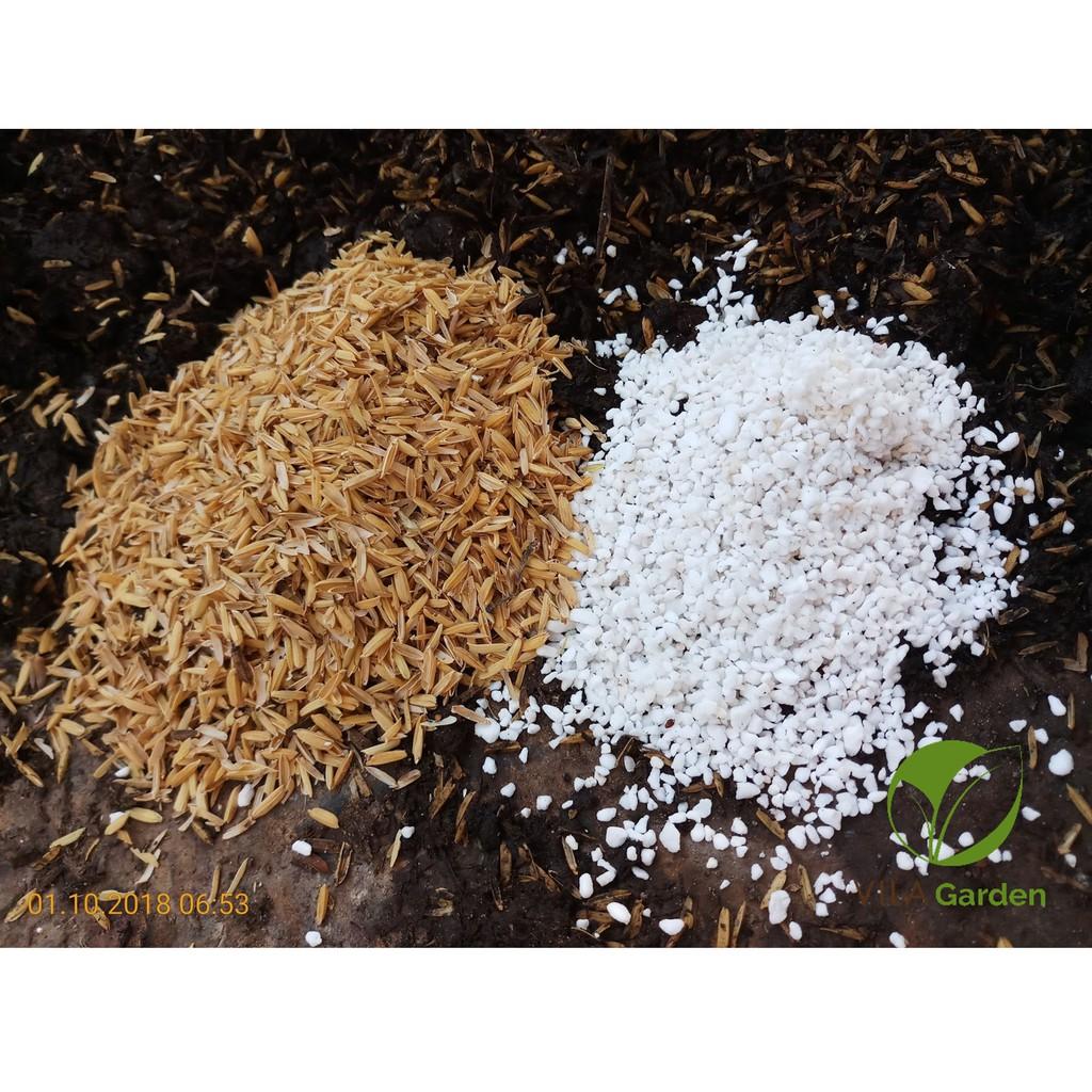 Đá Perlite - Đá Trân Châu Trồng Cây, Thủy Canh, Trang Trí Size 3 - 7mm