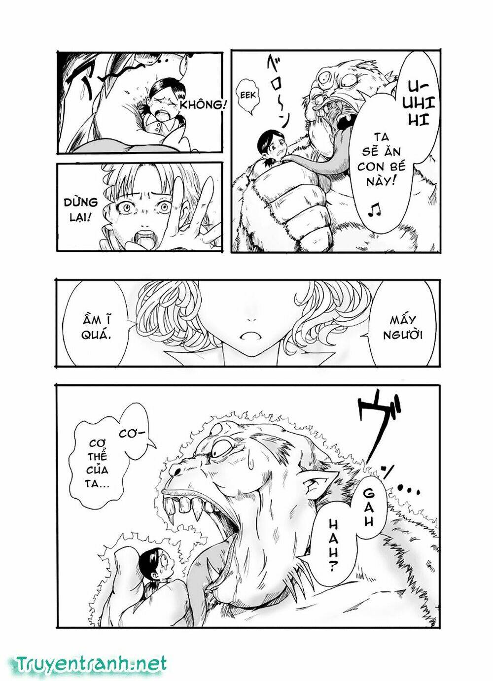 trận chiến giữa saitama và bão kinh hoàng chapter 1 4