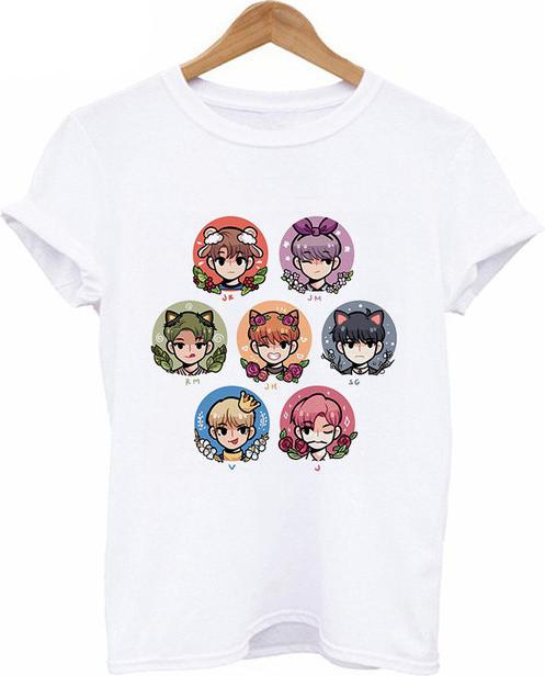 Áo phông áo thun BTS chibi