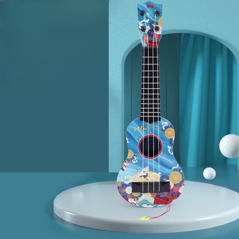 Đàn Ukulele Nhỏ Cho Bé Tập Chơi, Ukulele 38cm Kèm Phụ Kiện