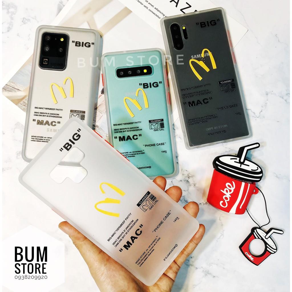 Ốp Chống Sốc MAC Cho Samsung S20 Ultra / S20 plus / Note 10 plus / Note 10 / S10 Plus / S10 / Note 9 / Note 8 / S9 Plus