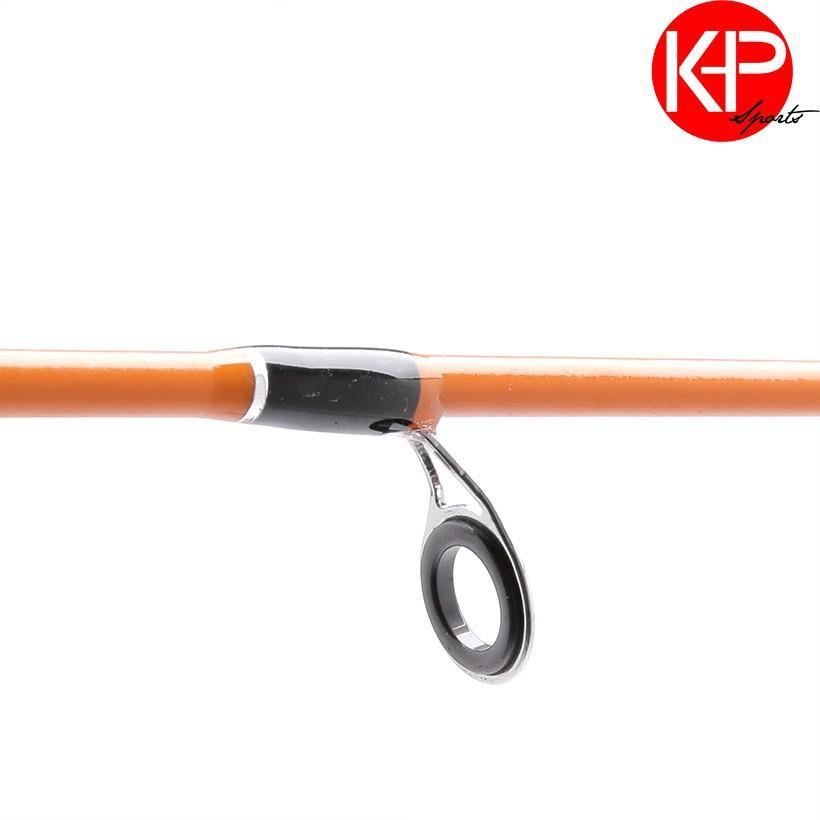 Bộ Cần Câu Lure Màu Cam 1M5 Dành Cho Người Mới Tập Câu Tặng Kèm Chuông KHP docaucagiangnam