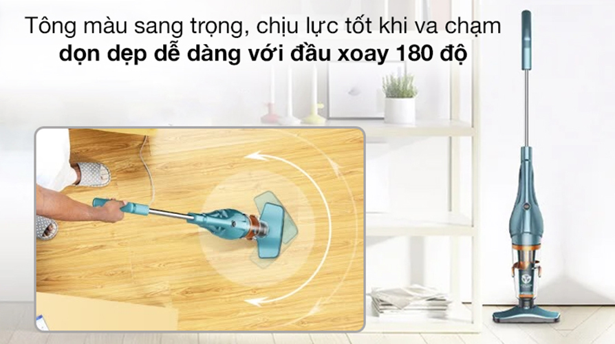 Máy Hút Bụi DEERMA DX900 Lõi Lọc Thép Thích Hợp Hút Bụi Hạt To- Hàng nhập khẩu