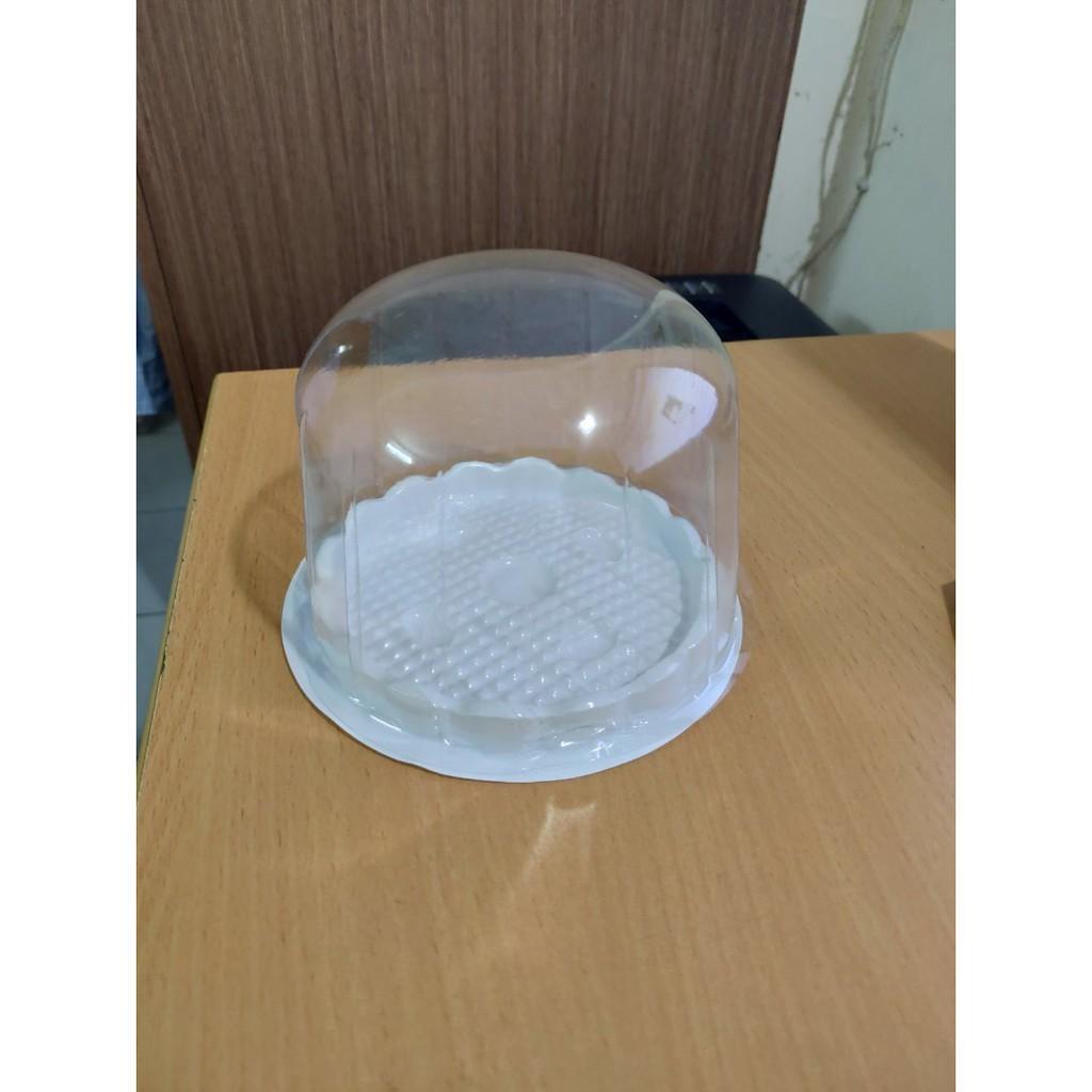 100 Hộp H15 Bầu đựng bánh rau câu hoa nổi - phú sỉ - xôi khuôn 10cm