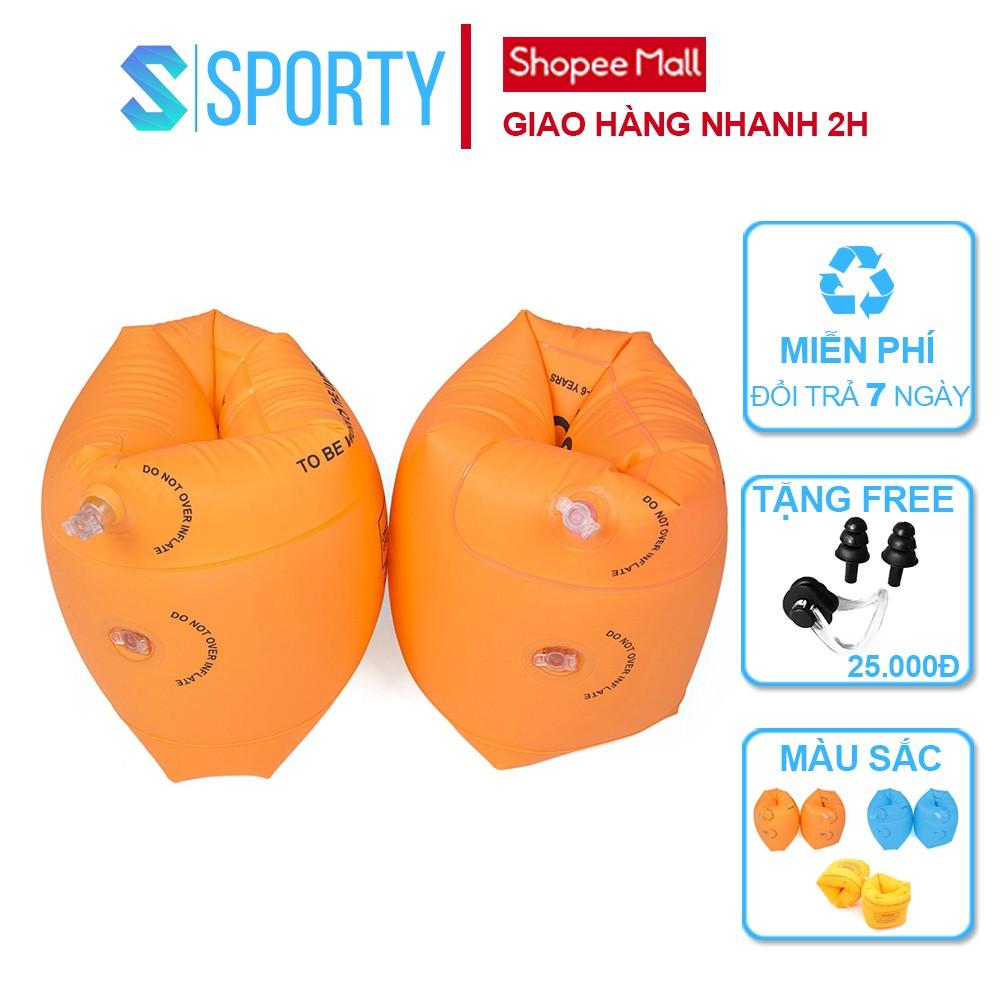 Phao đeo tay tập bơi cho trẻ em, người lớn phao bơi cho bé SPORTY an toàn, chất lượng chuẩn EU