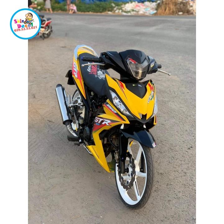 Tem rời winner GTR dán xe vàng