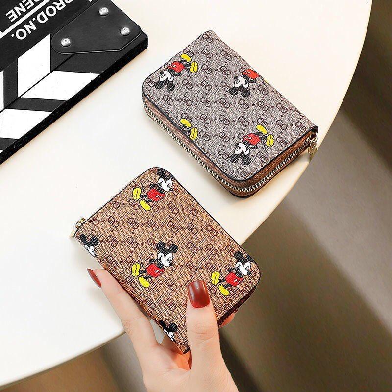 Ví mini đựng thẻ bỏ túi nhiều ngăn dễ thương phong cách Hàn Quốc giá rẻ LUKADO VN36