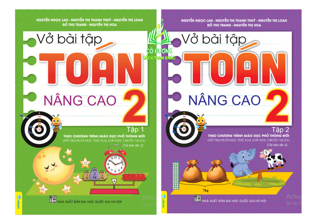 Sách - Vở Bài Tập Toán Nâng Cao 2  - Theo chương trình GDPT mới