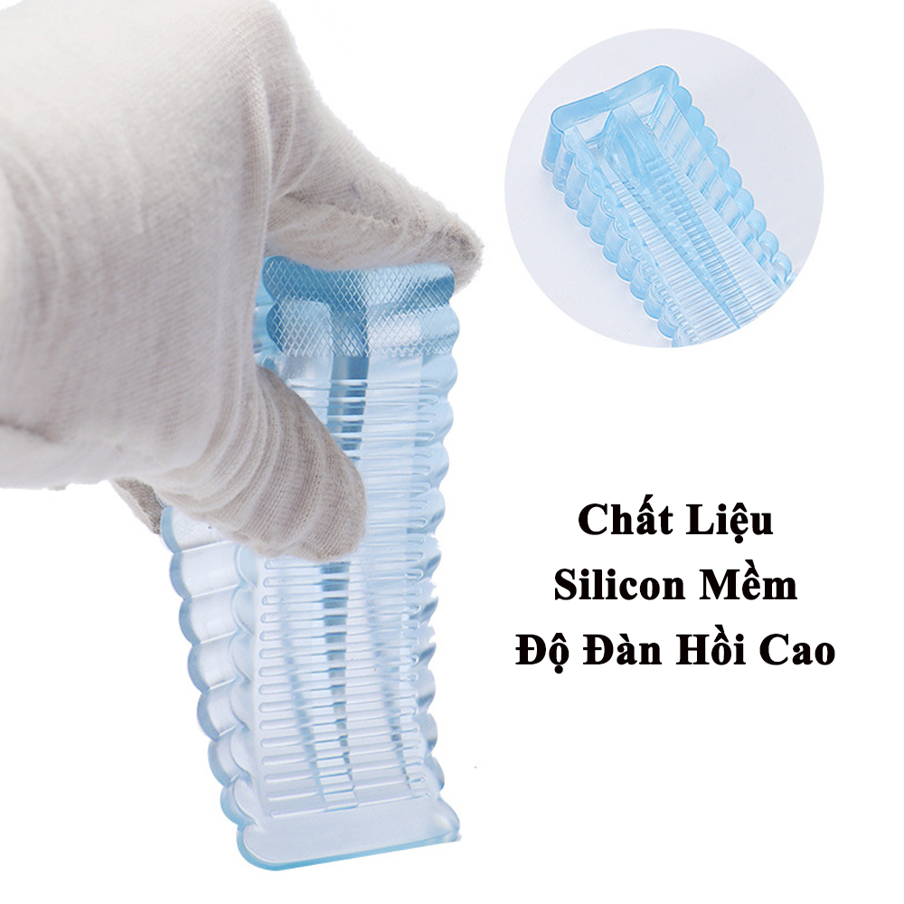 Miếng Chặn Cửa Silicone KUNBE Mẫu Mới Chống Sập Cửa Chắn Gió Va Đập Cửa An Toàn