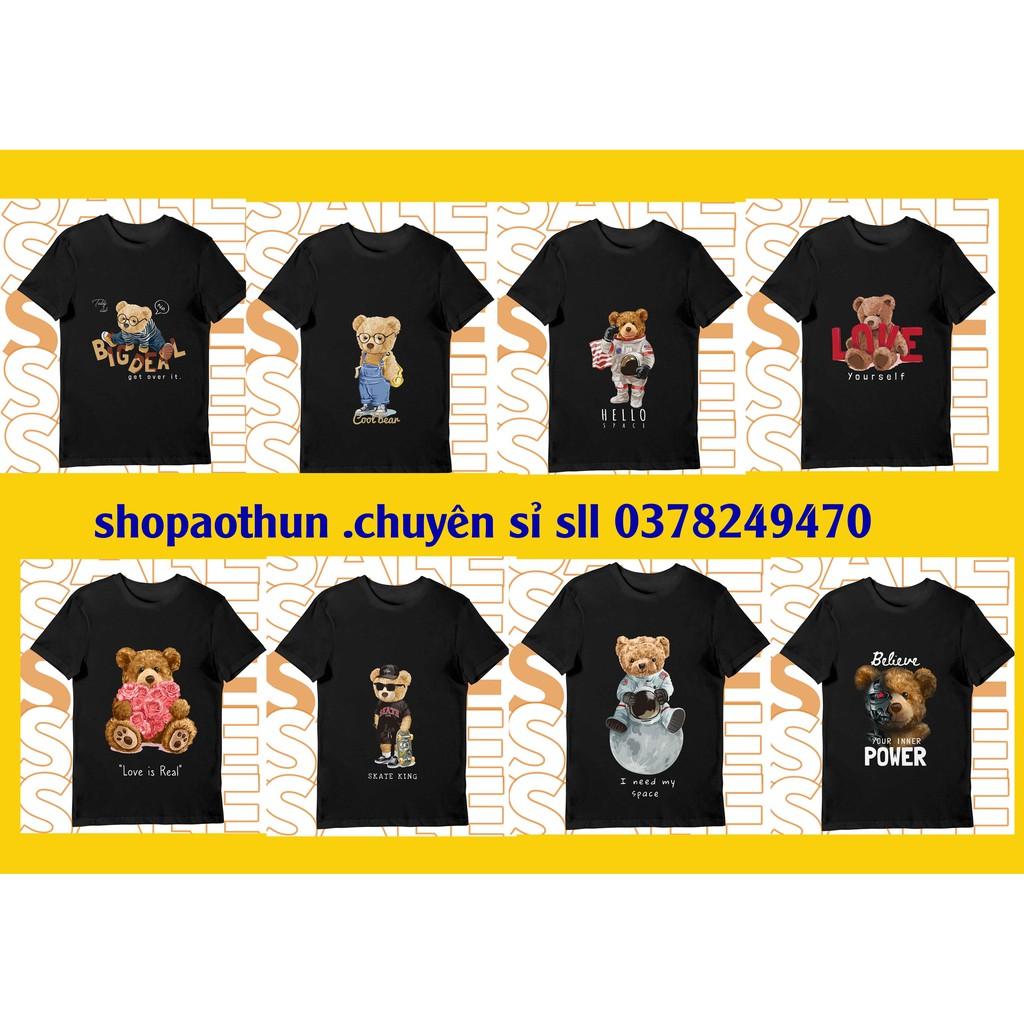 Mẫu áo GẤU DREW siêu hót kiểu dáng unisex FOM RỘNG hàng quốc siêu đẹp