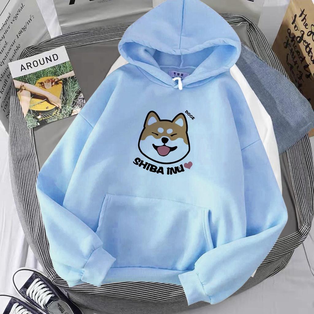 Áo Hoodie UNISEX in hình cún dễ thương