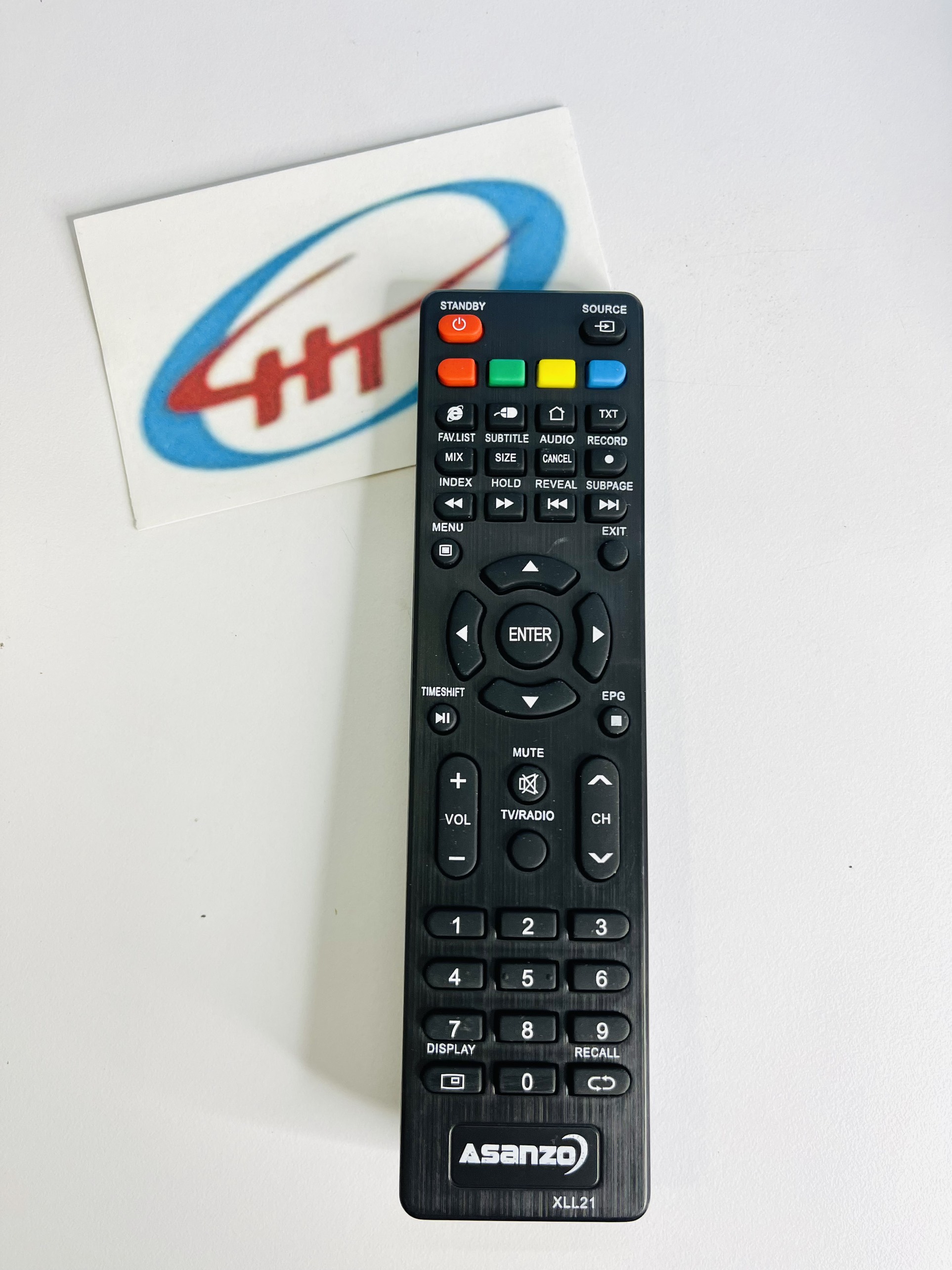 ĐIỀU KHIỂN TIVI ASANZO 3D NHỎ HÀNG CHÍNH HÃNG.