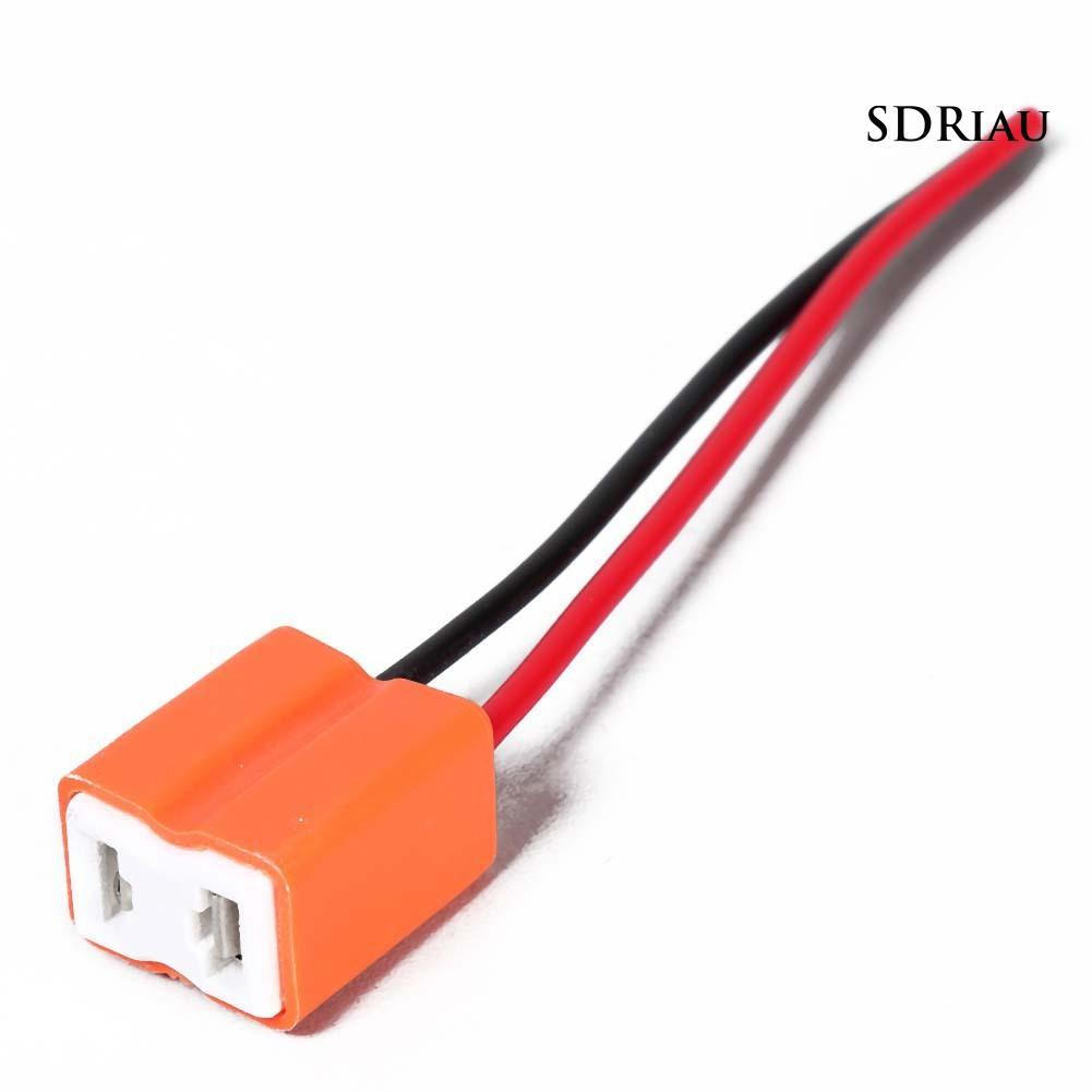 Bộ 2 Phích Cắm Đèn Pha H7 Cho Xe Hơi