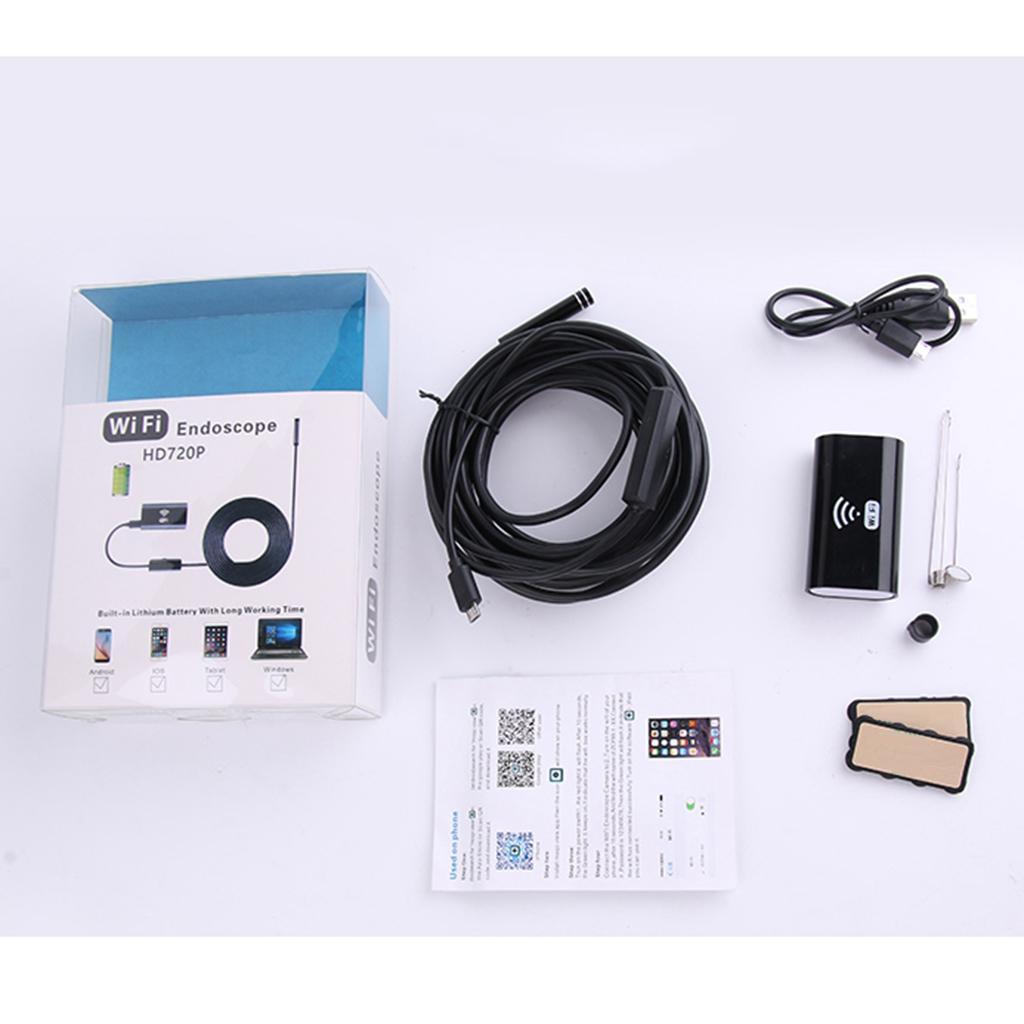 Wifi Wireless Borescope Camera Waterproof Inspection IOS Support