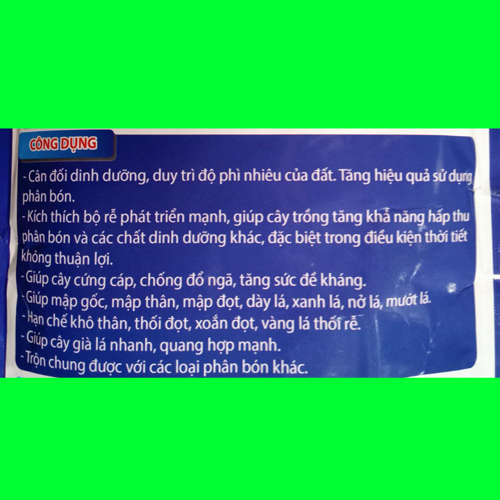 Siêu nở gốc USA, to củ, mập thân, ra rễ cực mạnh chuyên mai vàng gói 1kg