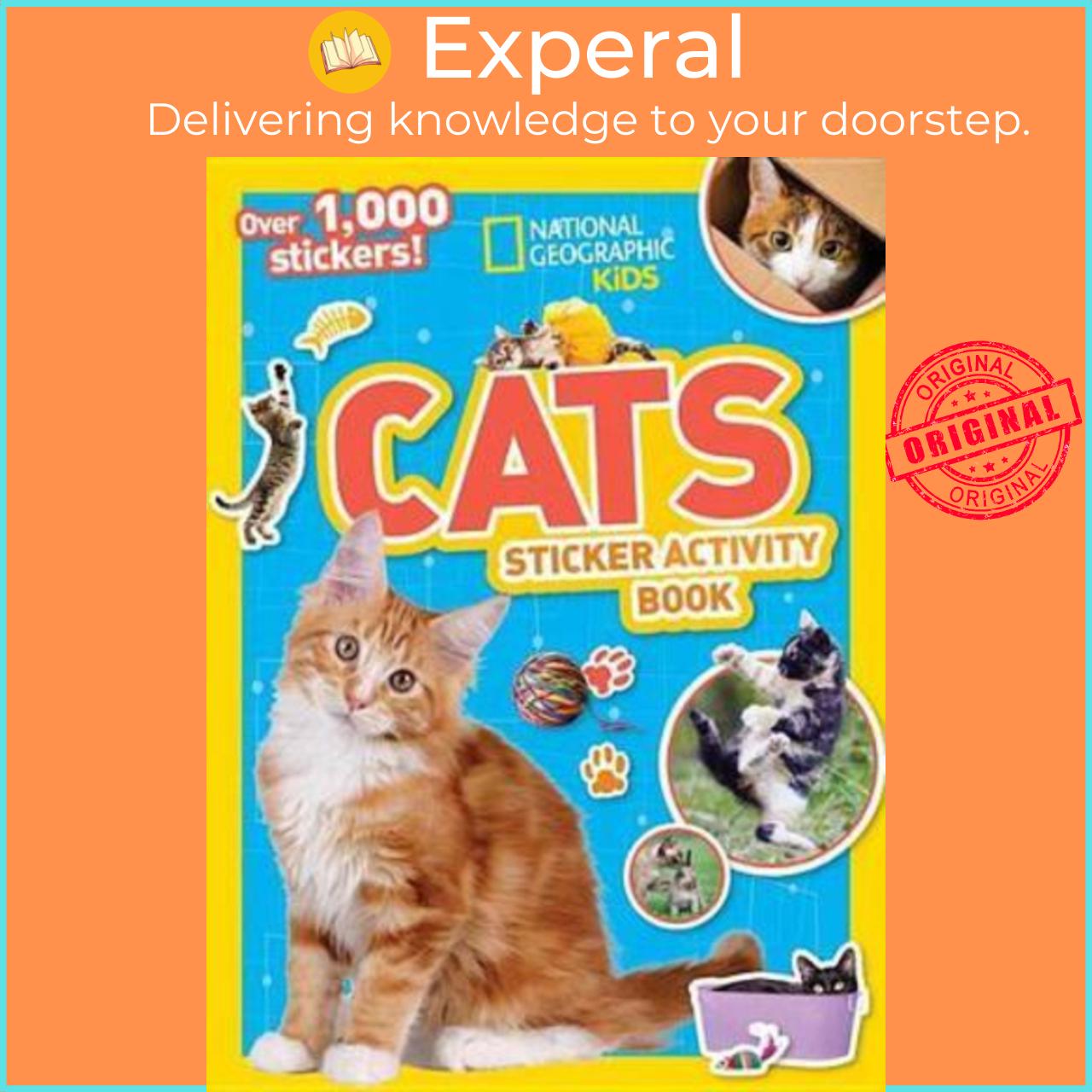 Sách - National Geographic Kids Cats Sticker Activity Book by National Geographic Kids