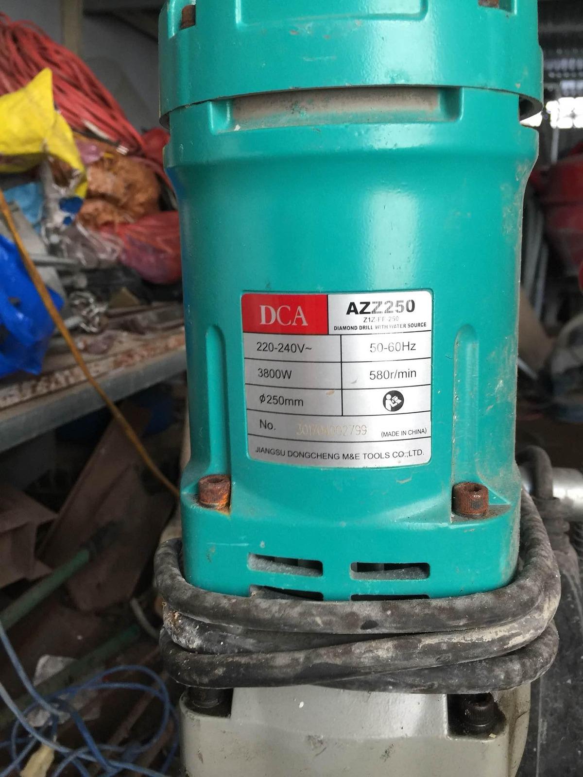 MÁY KHOAN ĐÁ 250MM 3800W DCA AZZ250 - HÀNG CHÍNH HÃNG