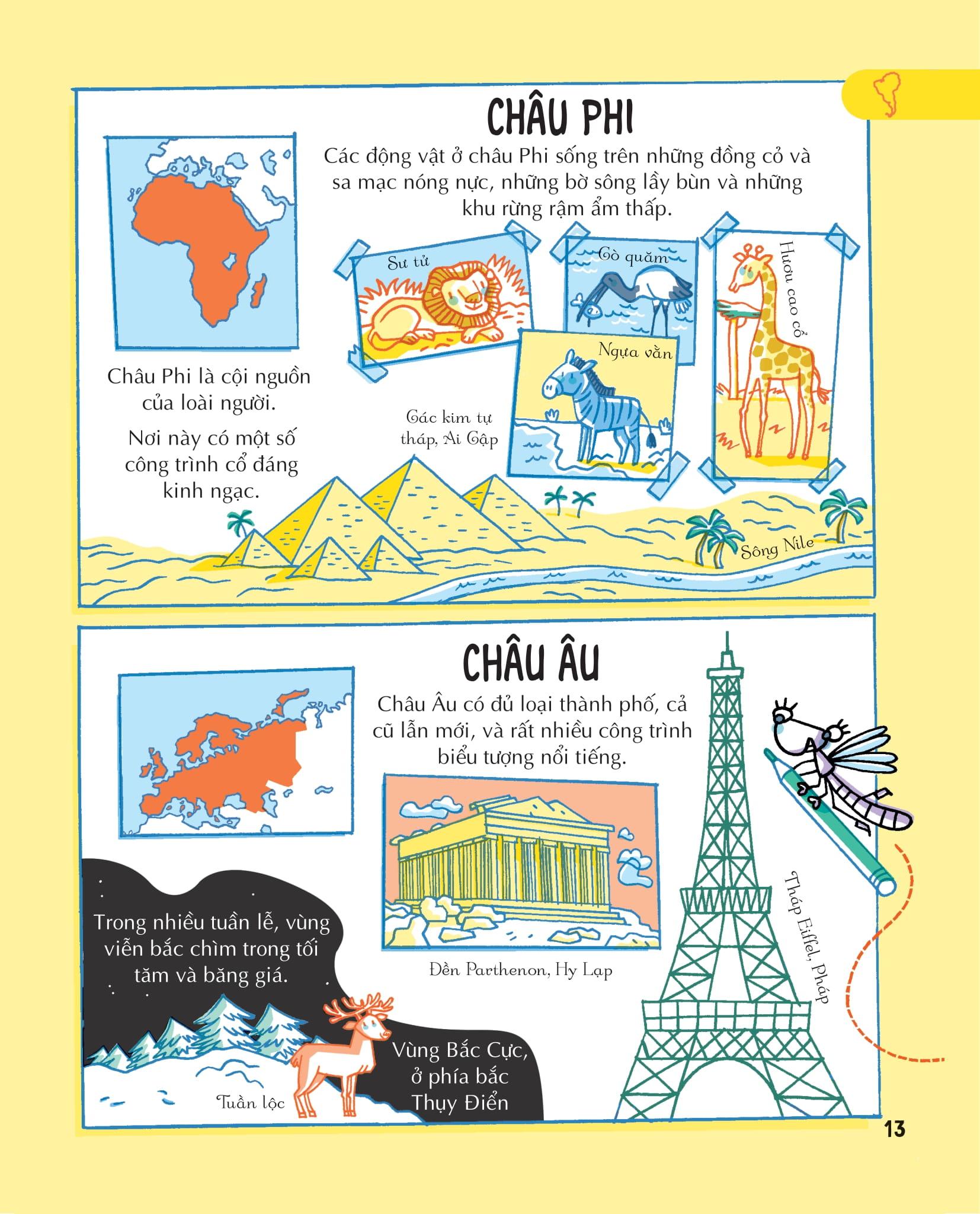 Sách - Những Kiến Thức Địa Lý Thiết Yếu Dành Cho Học Sinh Tiểu Học