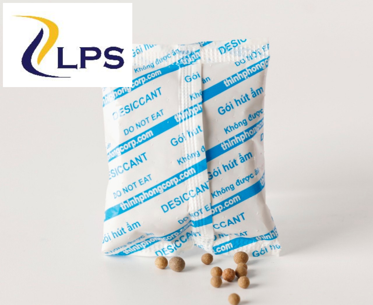 1kg gói hút ẩm clays loại 20gram dùng để bảo quản thực phẩm quần áo, dày dép túi hút ẩm nhãn hiệu MAX DESI hàng chính hãng