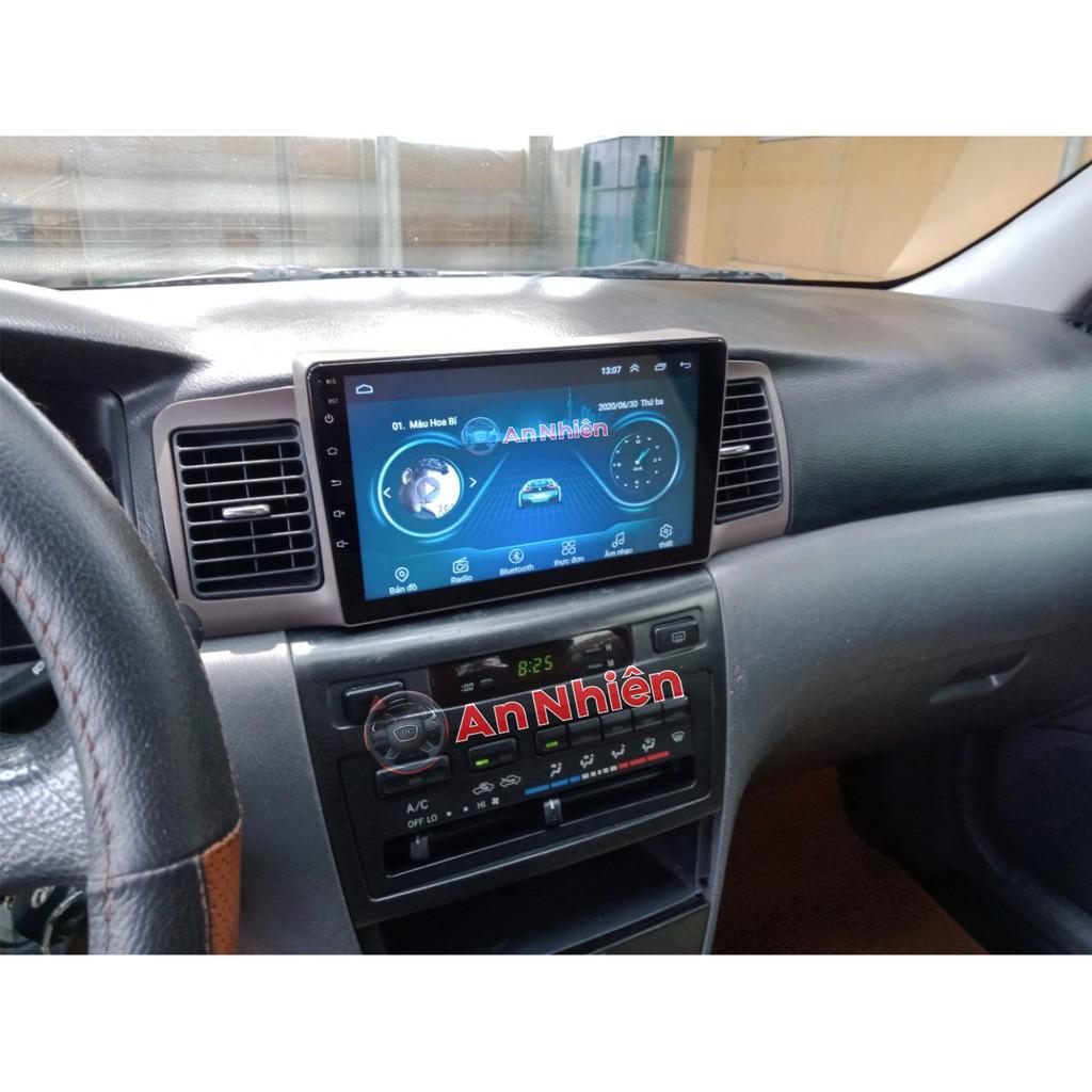 Màn Hình Android 9 inch Cho ALTIS 2003-2007 - Đầu DVD Chạy Android Tiếng Việt Kèm Mặt Dưỡng Giắc Toyota Altis