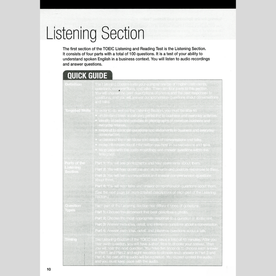 Collins English For Exams Practice Test For The TOEIC Test (Kèm CD)