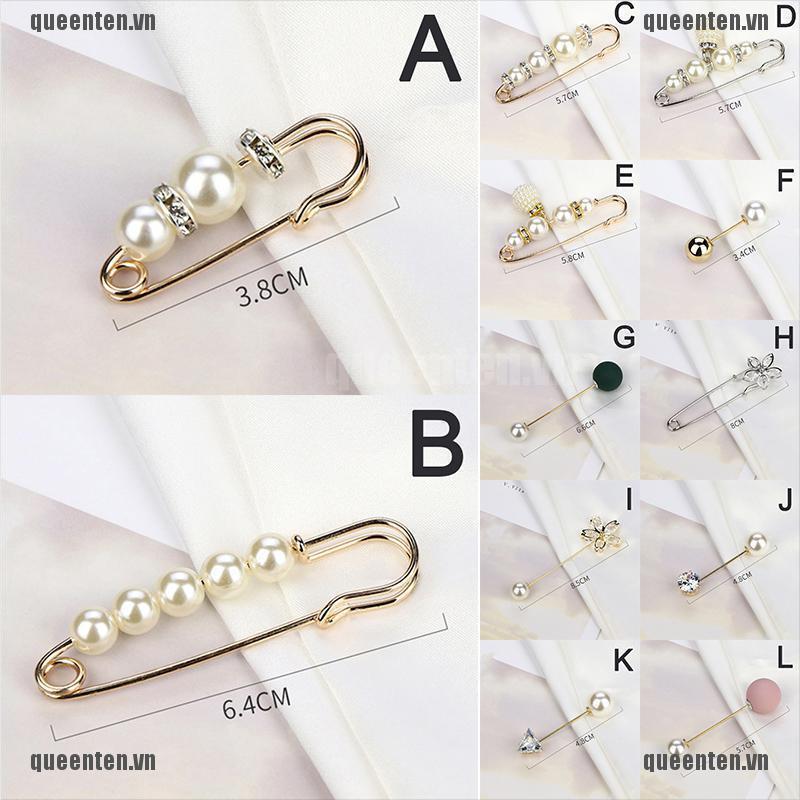 Trâm Cài Áo Hình Bướm Đính Ngọc Trai