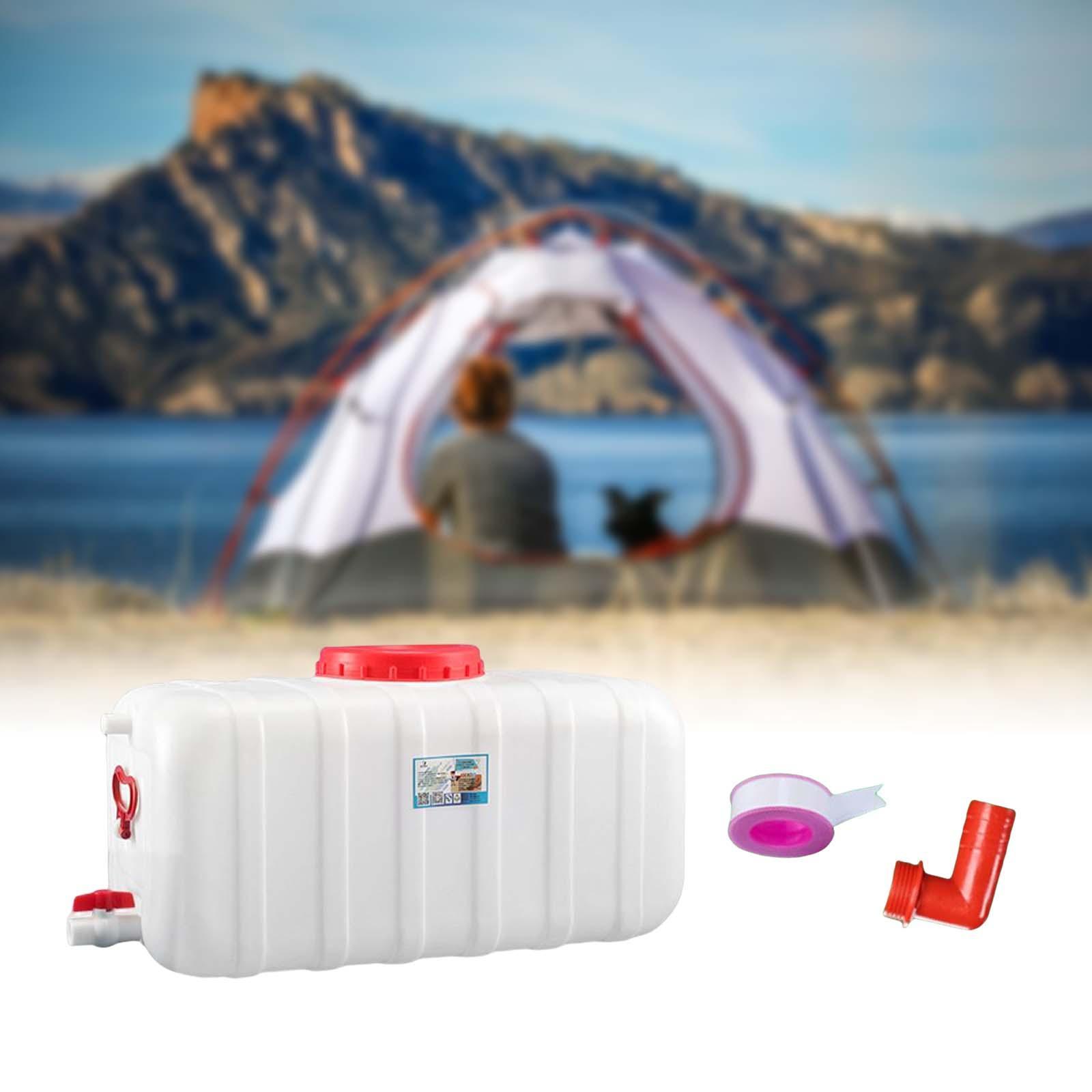 Portable Water Container Thickened Water Storage Water Bucket for Camping Hiking Reservoir