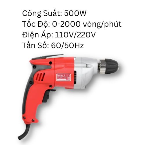 Máy khoan đầu tự động 10mm Sencan 531011