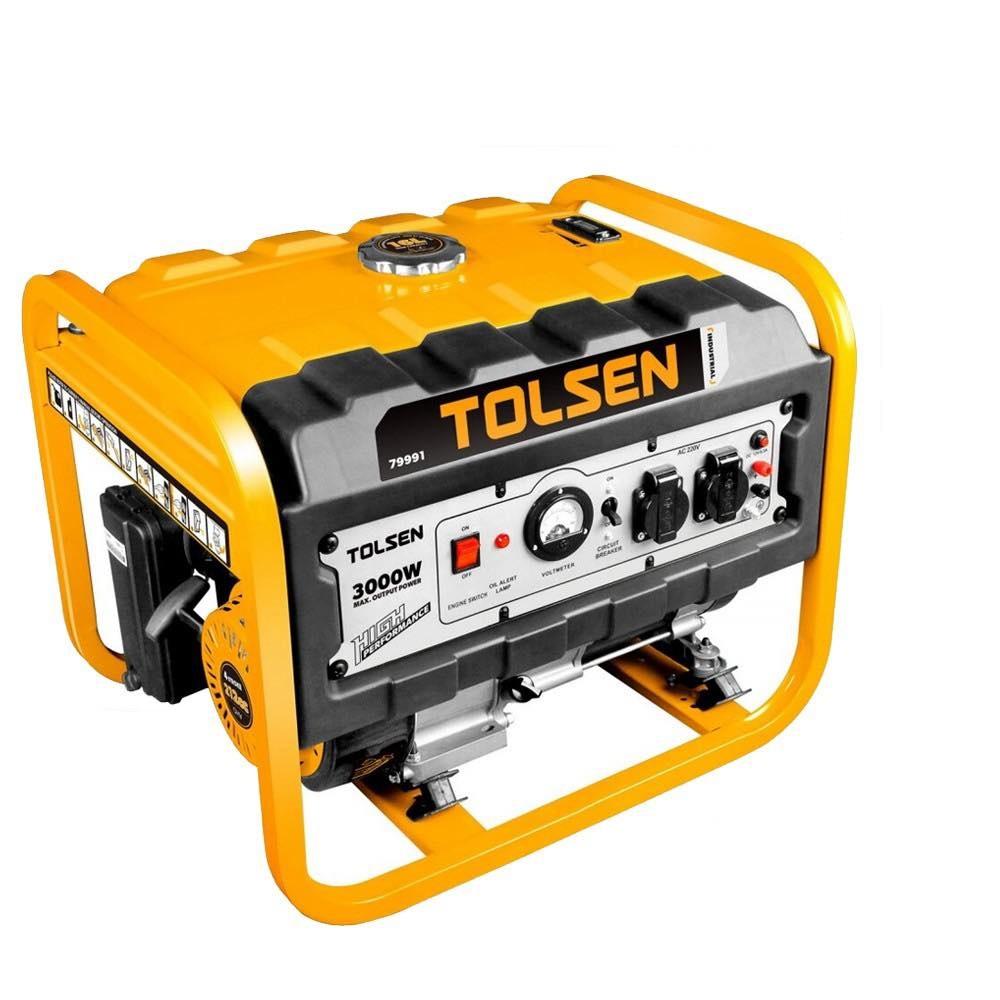 MÁY PHÁT ĐIỆN CHẠY XĂNG 2800W TOLSEN 79991 - HÀNG CHÍNH HÃNG