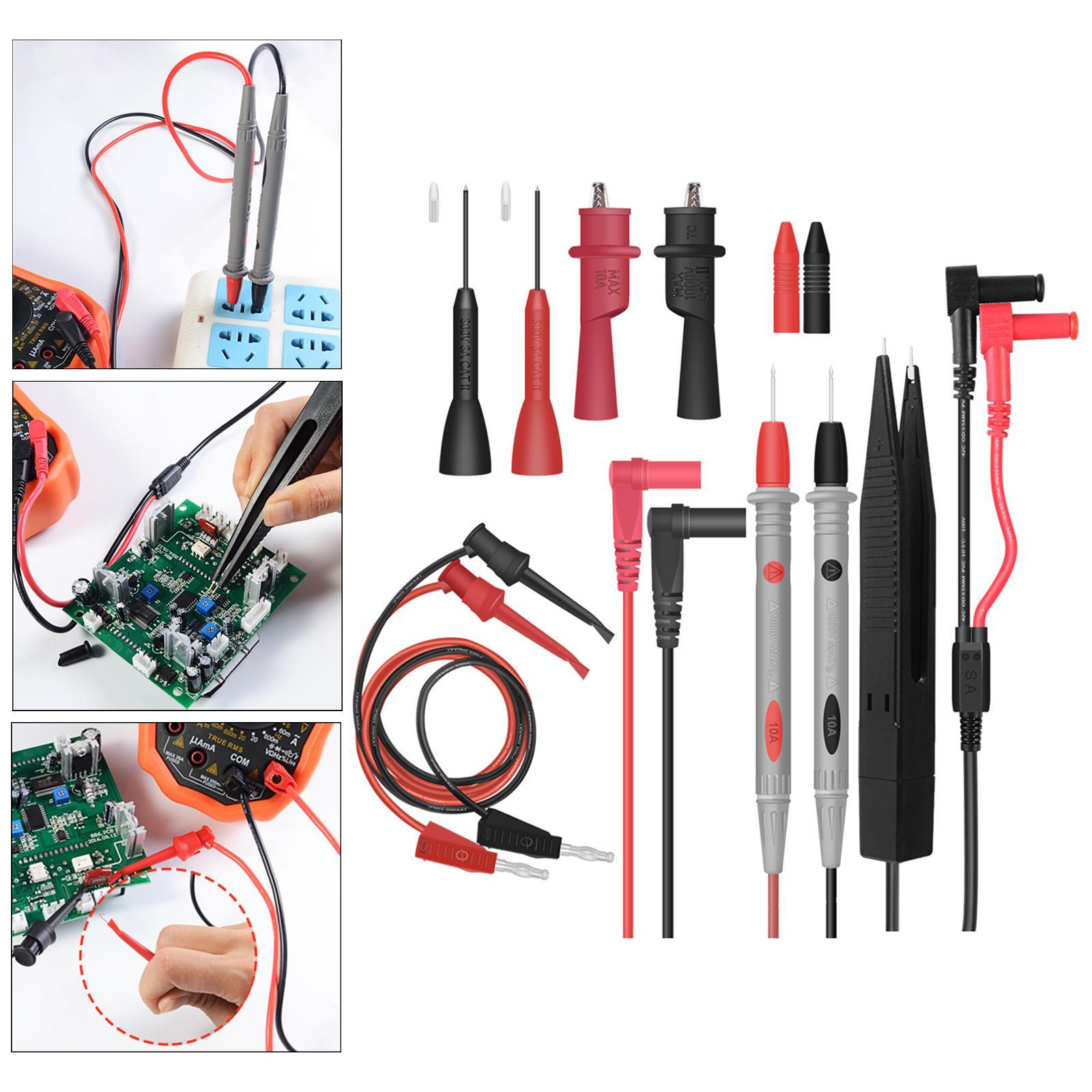 Multimeter Test Leads  Electronic Test Probe Accessory Easy to Use