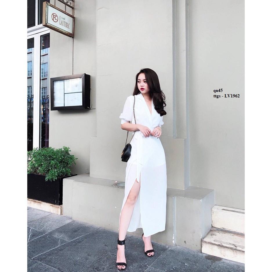 LV1962 ĐẦM MAXI XẺ TÀ