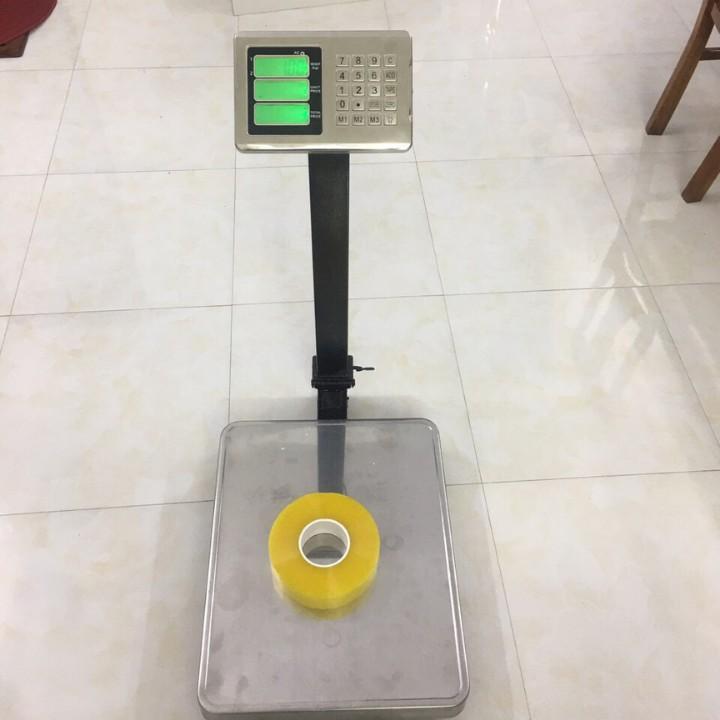 Cân bàn 150Kg điện tử tính tiền dùng cho cân hàng hóa được làm bằng thép không gỉ