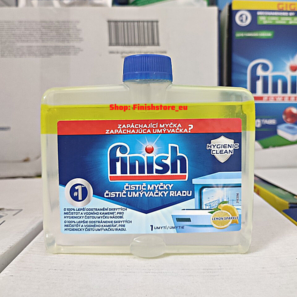 Dung dịch vệ sinh máy rửa bát Finish 250ml