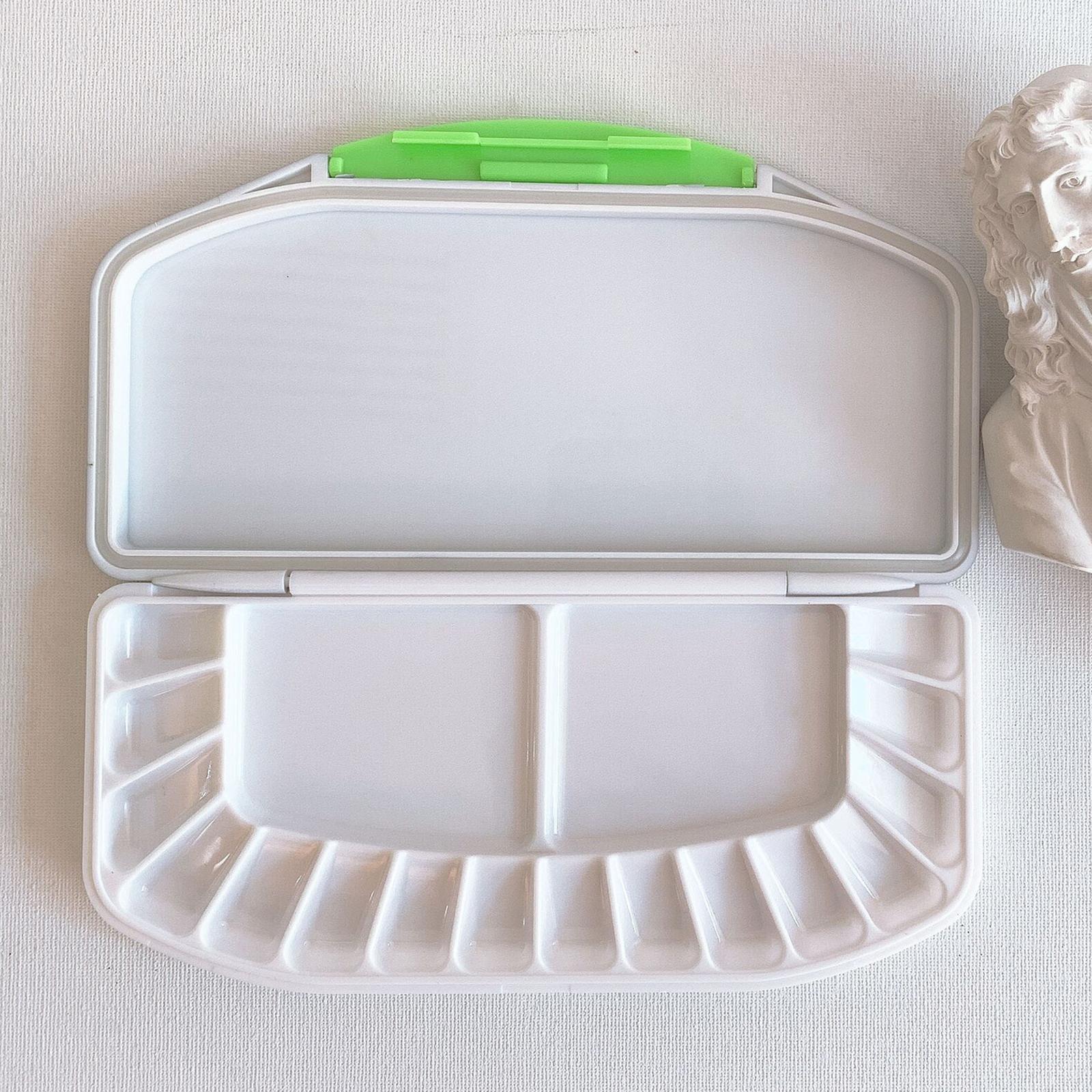 Watercolor Paint Palette, Portable Folding Paint Palette for Watercolor, Acrylic and Oil Paints Gift for Art