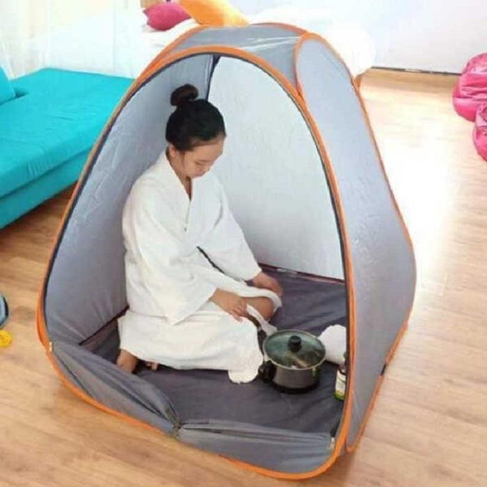 Lều Xông Hơi tự bung gấp gọn tại nhà - Lều xông hơi sau sinh - giao mầu ngẫu nhiên