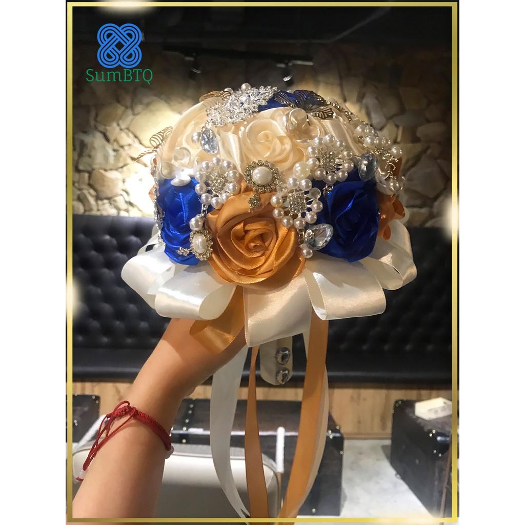 Hoa cầm tay phụ kiện cô dâu 4301