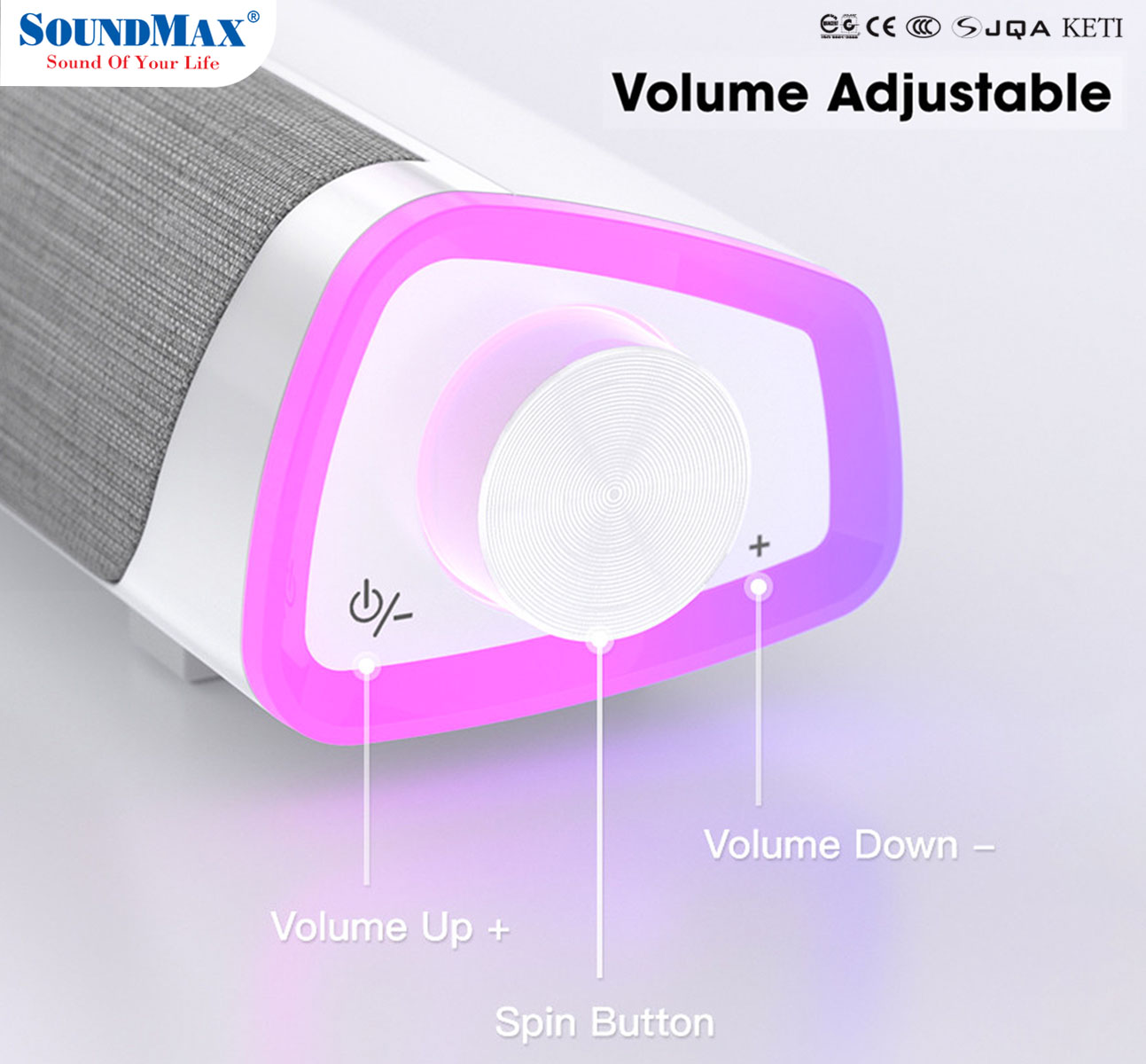 Loa thanh (soundbar) SoundMax SB201 - Hàng chính hãng.