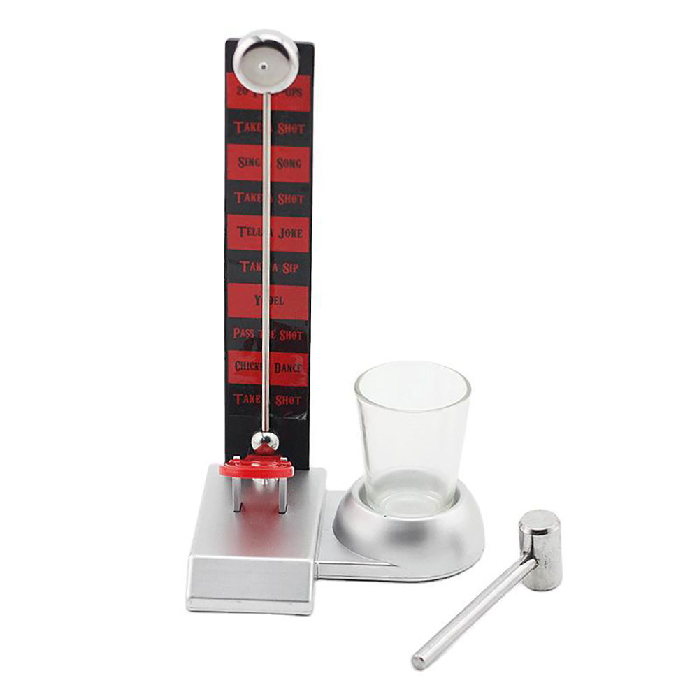 Bộ trò chơi Hammer Shot Drinking Game đánh cao tới đâu thì uống tới đó giải trí trên bàn nhậu